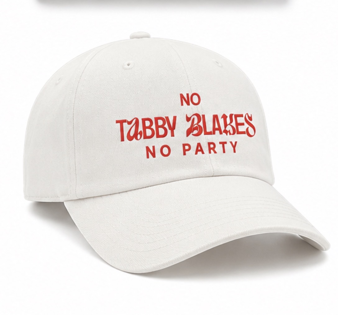 No Tabby Blakes No Party cap